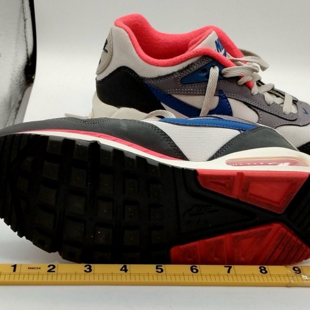 Nike Air Max Correlate Sneakers | Women’s 7.5 / Men’s 6 | Gray Blue Neon - Picture 4 of 8